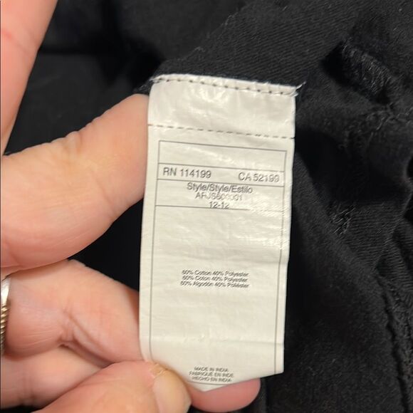 ROXY Size Medium Black Mini Dress Crochet Fringe Cover-Up Sundress Sleeveless - Picture 8 of 9